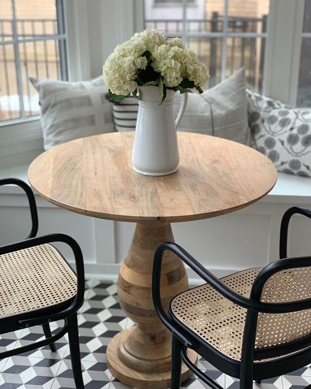 Elegant Rattan Dining Table